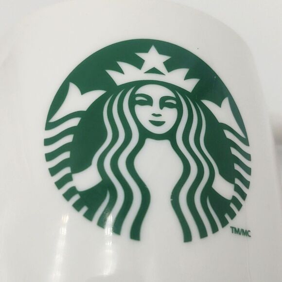 Starbucks Mug 2011 - White with Green Siren Logo - Picture 3 of 8